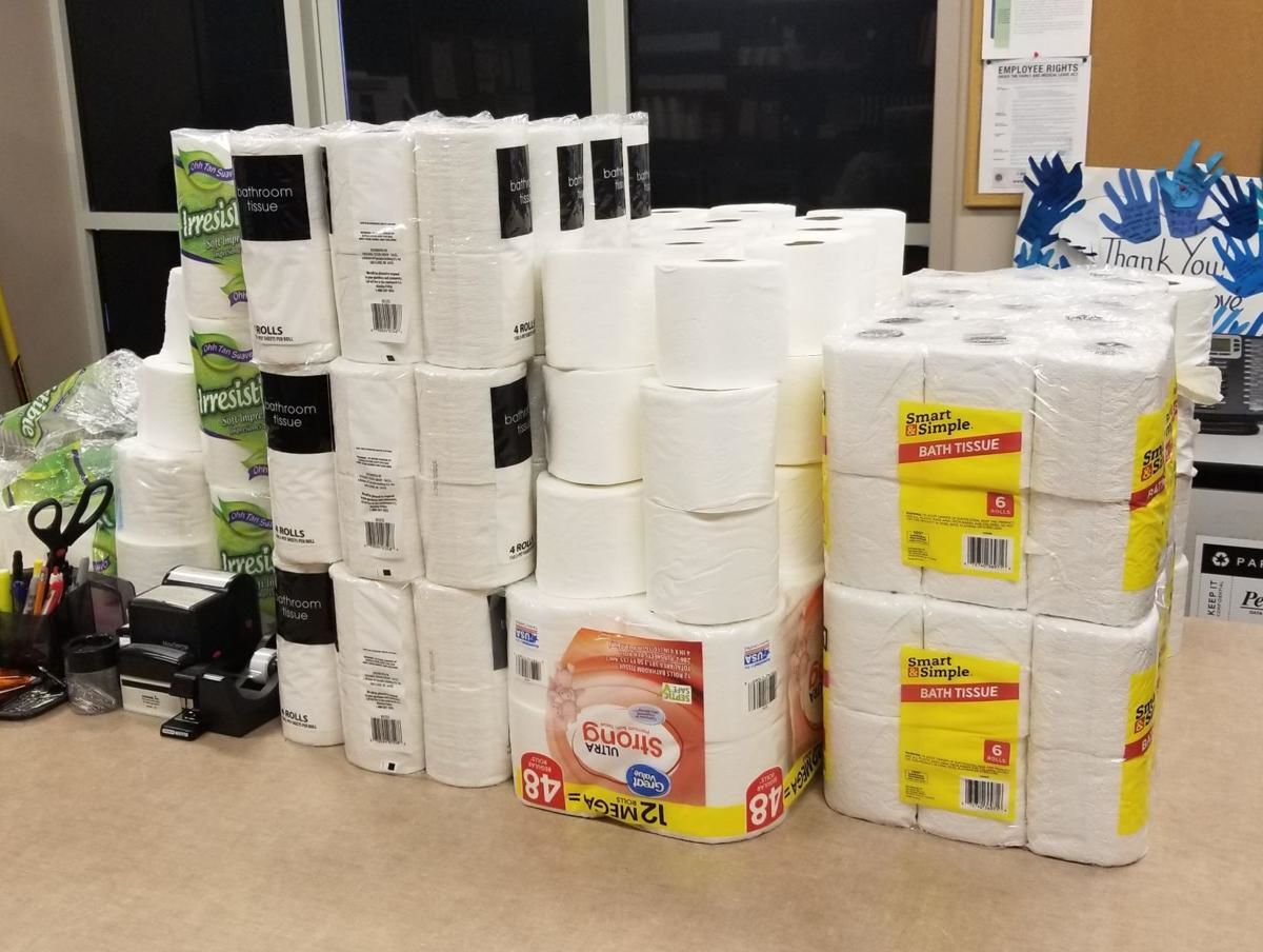 Ahead of homecoming and Halloween, Cottage Grove police confiscate mountain of toilet paper